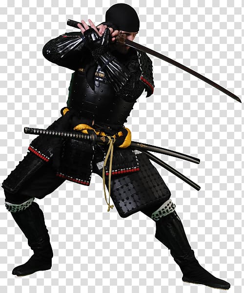 Samurai transparent background PNG clipart