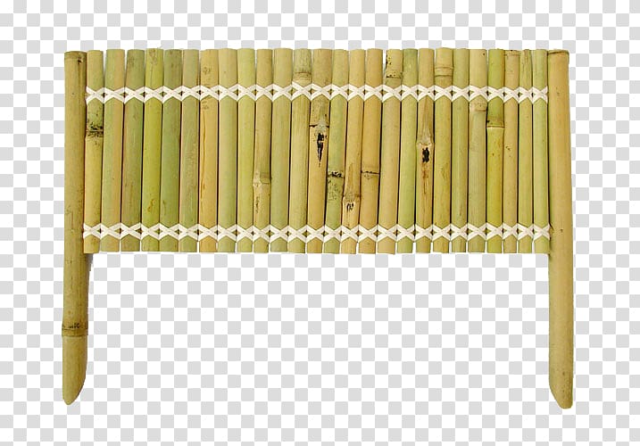 Bamboo Fence Garden Palisade Wall, Bamboo flute transparent background PNG clipart