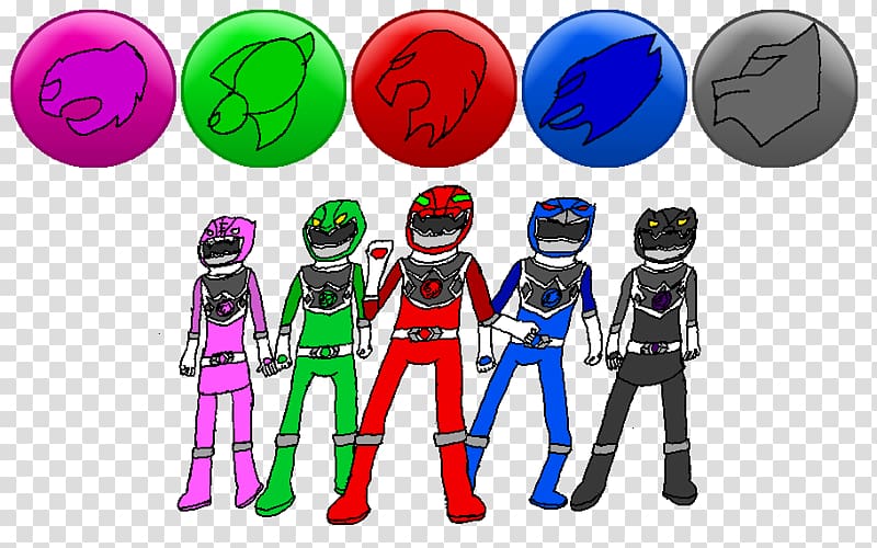 Mighty Morphin Power Rangers, Season 1 Super Sentai Lion Power Rangers Dino Super Charge, Season 1, power rangers transparent background PNG clipart
