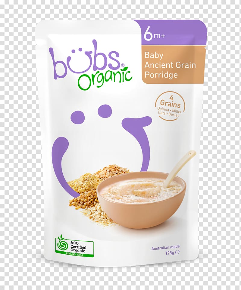 Porridge Baby Food Organic food Rice cereal Breakfast cereal, rusk transparent background PNG clipart
