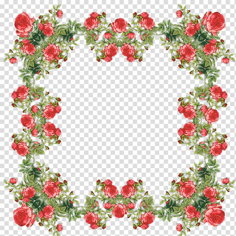 Paper Frames Rose Decorative arts Scrapbooking, border transparent background PNG clipart