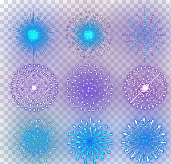 Light Blue Circle , Fireworks transparent background PNG clipart
