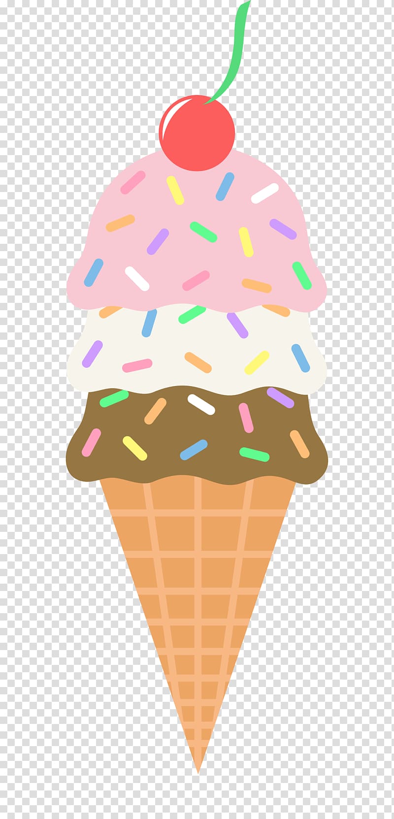 Ice Cream Cones Chocolate ice cream Sundae, ice cream transparent background PNG clipart