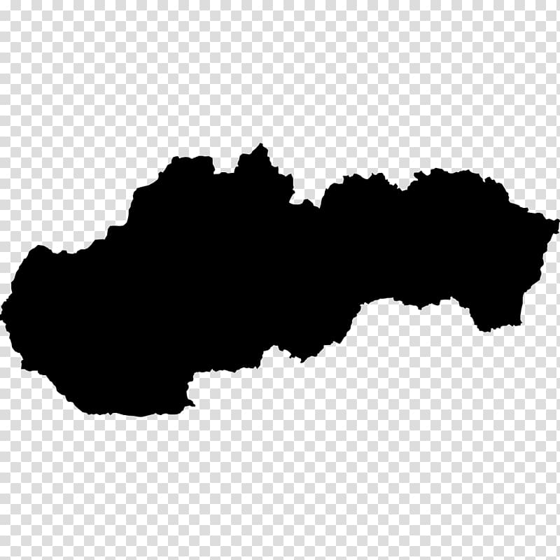 Flag of Slovakia Map , cartography transparent background PNG clipart
