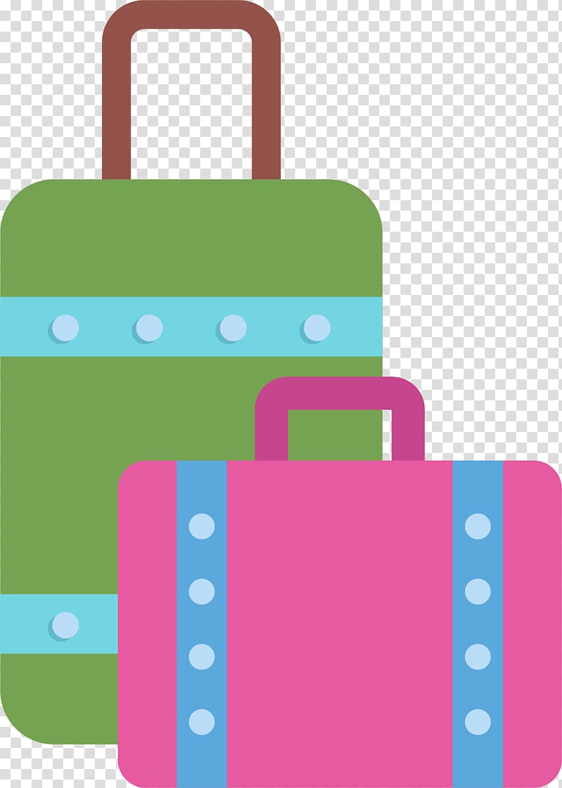 Suitcase Box Baggage, Luggage case transparent background PNG clipart