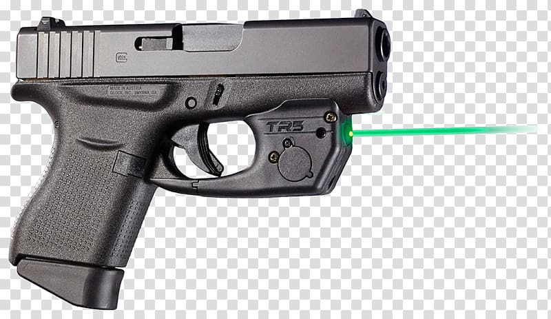 克拉克42 Sight Glock Ges.m.b.H. Glock 43, Green laser transparent background PNG clipart