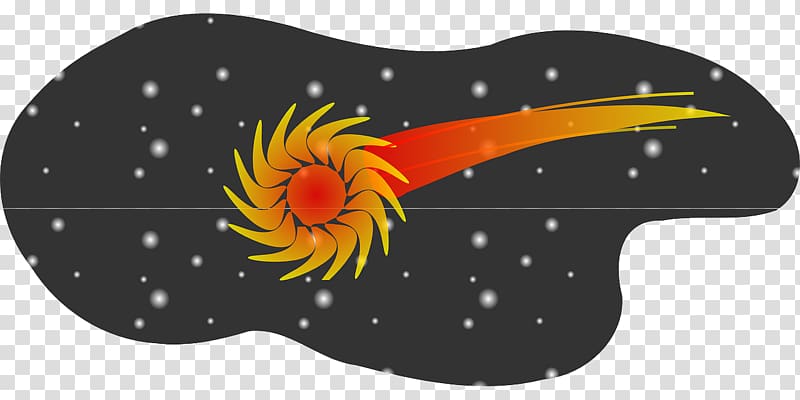 Comet Meteoroid , cosmos transparent background PNG clipart
