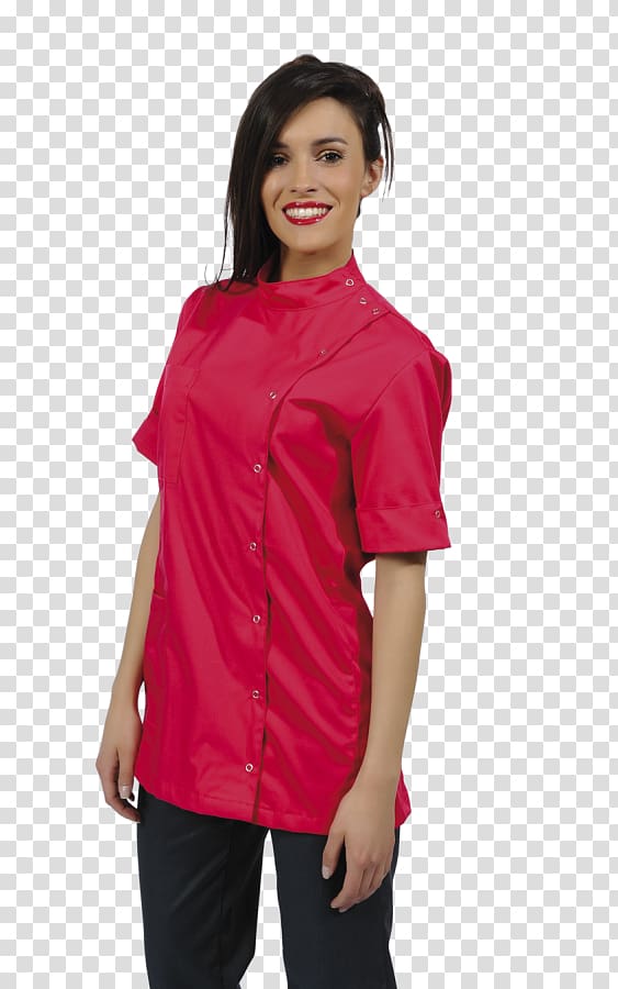 Blouse T-shirt Clothing Pea coat, T-shirt transparent background PNG clipart