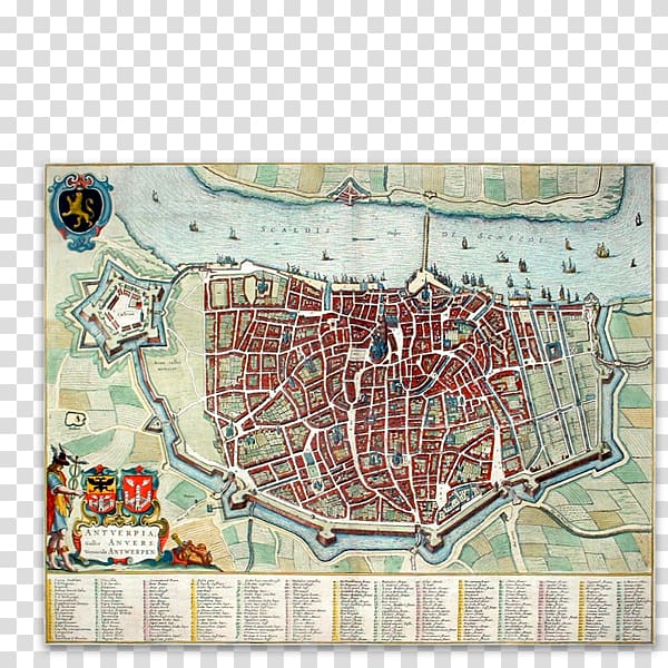 Antwerp Naarden Scheldt Atlas Cartography, cartogrpahy transparent background PNG clipart