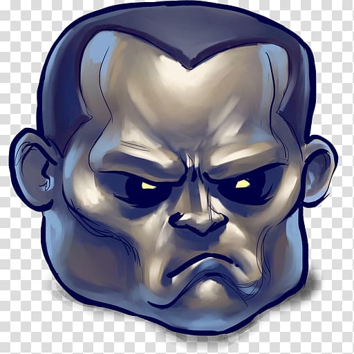 Marvel Colossus, head skull jaw face fictional character, Comics Colossus transparent background PNG clipart