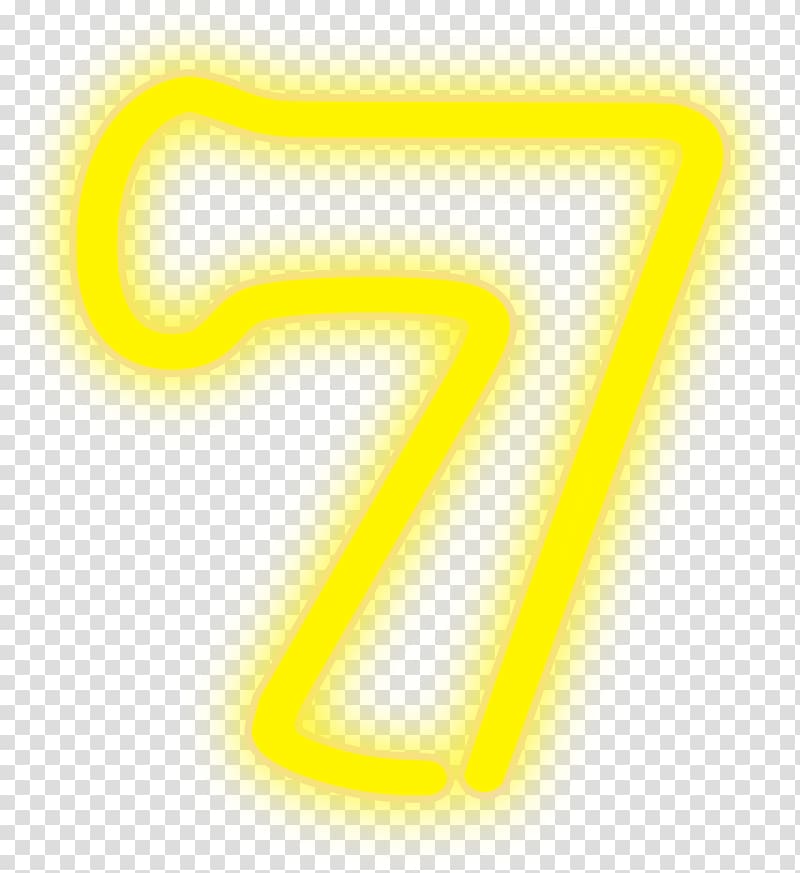 Number Symbol , neon light transparent background PNG clipart