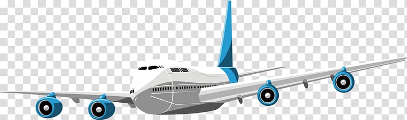 Airplane Aircraft Flight Airliner, Flying aircraft transparent background PNG clipart