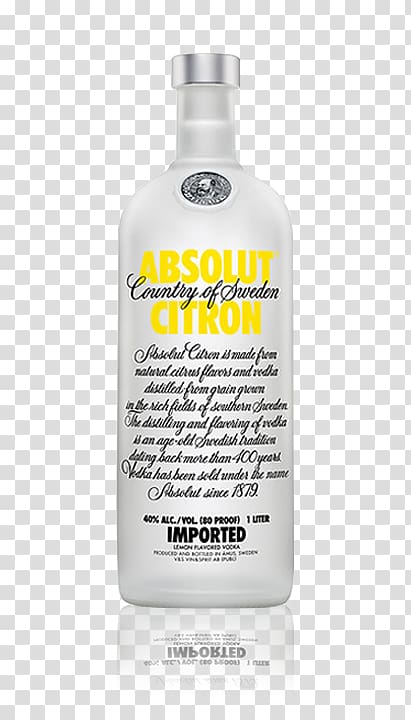 Absolut Vodka Absolut Citron Lemon Liquor, Absolut Lime transparent background PNG clipart