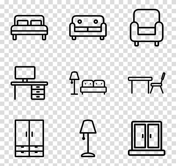 Table Computer Icons Furniture Living room, table transparent background PNG clipart