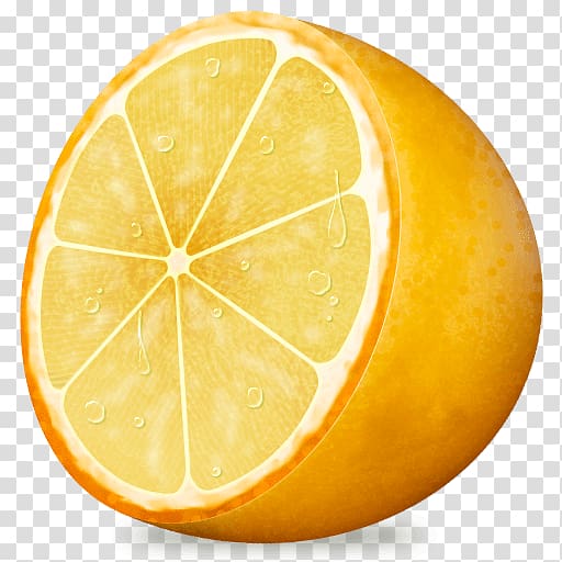 Juice Orange Lemon Icon, Orange transparent background PNG clipart