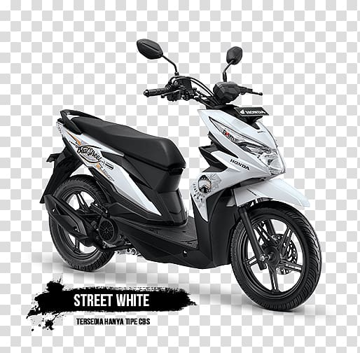 Honda BeAT Street eSP Motorcycle Bandung, honda transparent background PNG clipart