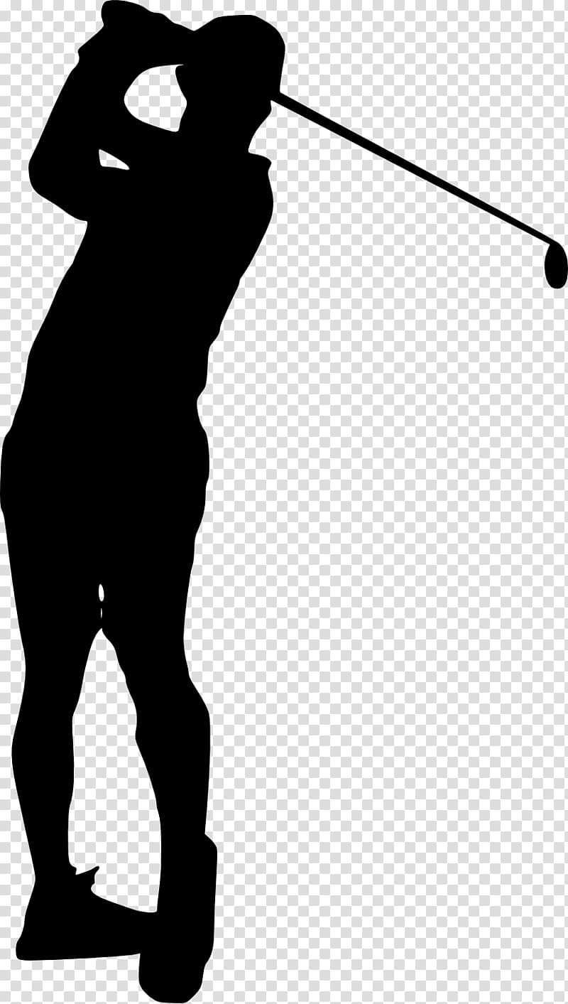 Golf Balls Sport Golfer Silhouette, Silhouette transparent background PNG clipart