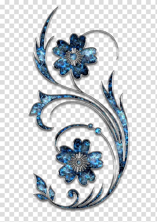 Brooch Blue , Jewellery transparent background PNG clipart