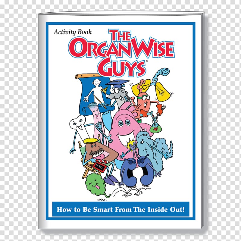 The OrganWise Guys School Teacher Copyright, Activity Book transparent background PNG clipart