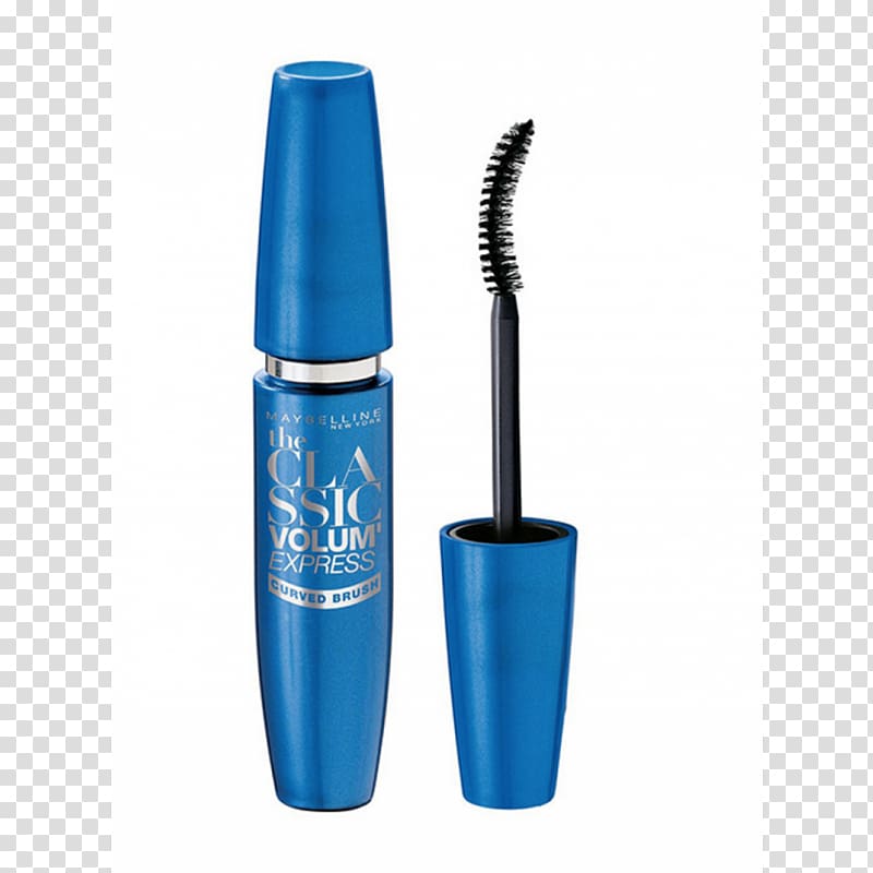 Maybelline Volum' Express The Colossal Mascara Eye liner Cosmetics, Black curve Line transparent background PNG clipart