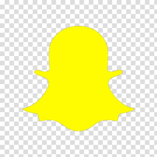 SnapChat logo , Computer Icons Snapchat , yellow background transparent background PNG clipart