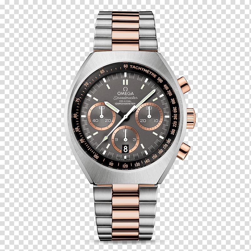 Coaxial escapement Omega SA Watch Chronograph Omega Seamaster, watch transparent background PNG clipart