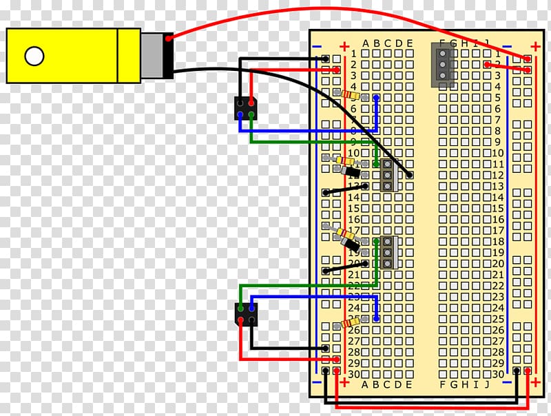 Microcontroller Breadboard Electronics Electrical network Electronic circuit, robot transparent background PNG clipart