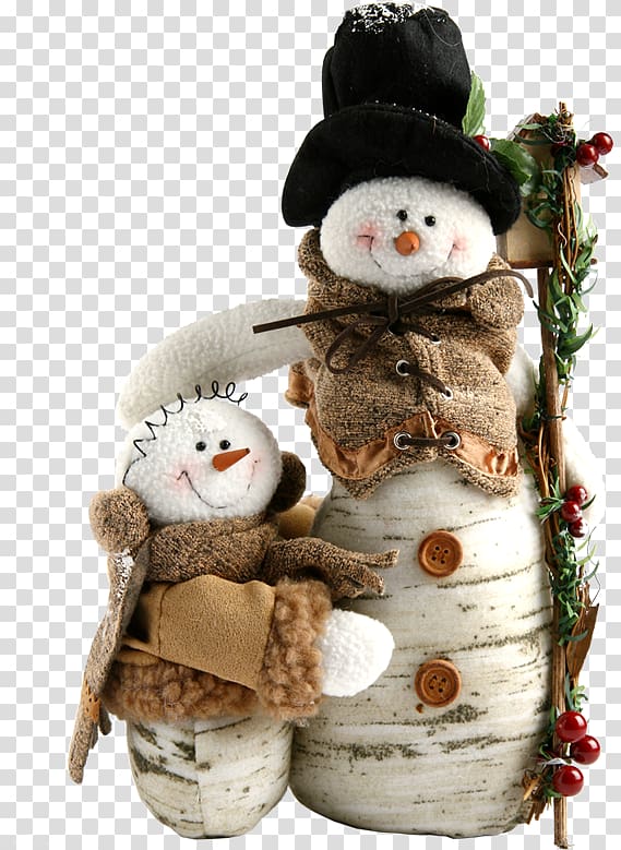 Snowman Christmas Santa Claus Gift, Christmas snowman puppet transparent background PNG clipart
