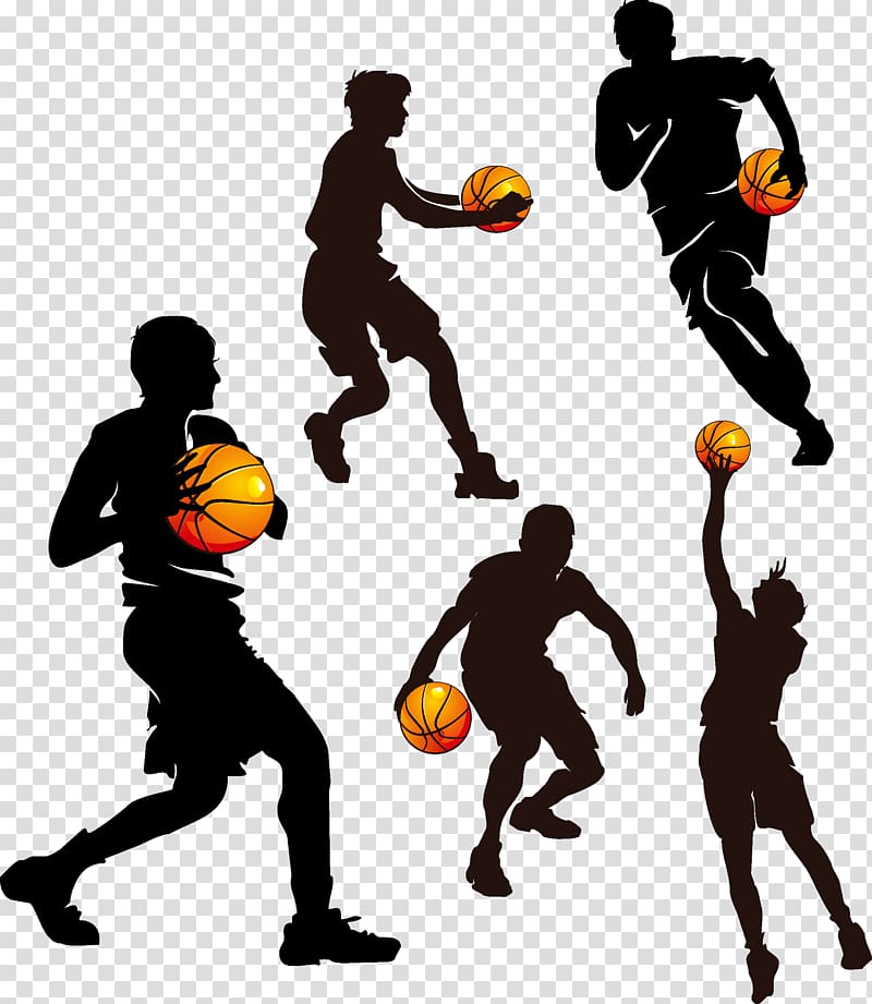 basketball silhouette png