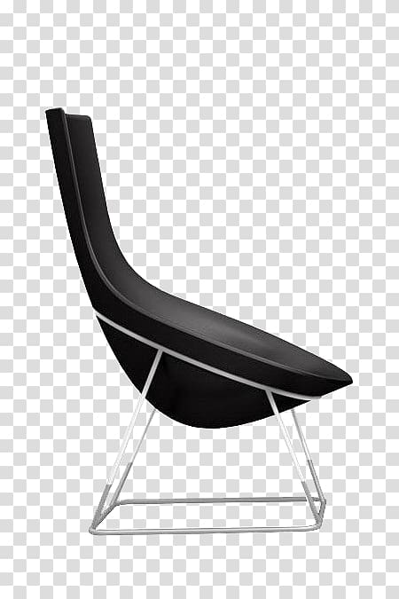 Fauteuil Chair Furniture Interior Design Services, Black stylish Art Deco chair transparent background PNG clipart