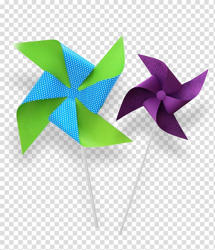 Pinwheel Origami Paper Origami Paper, design transparent background PNG clipart