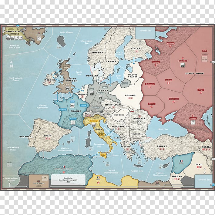 European theatre of World War II Second World War First World War Game, map transparent background PNG clipart