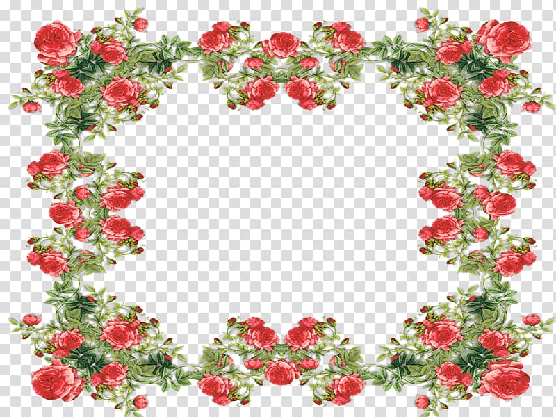 Frames Borders and Frames Flower Rose Decorative arts, cr transparent background PNG clipart