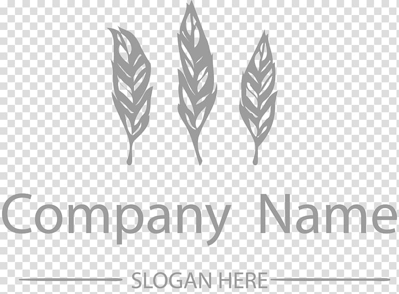 Logo Feather, Feather shape company LOGO transparent background PNG clipart