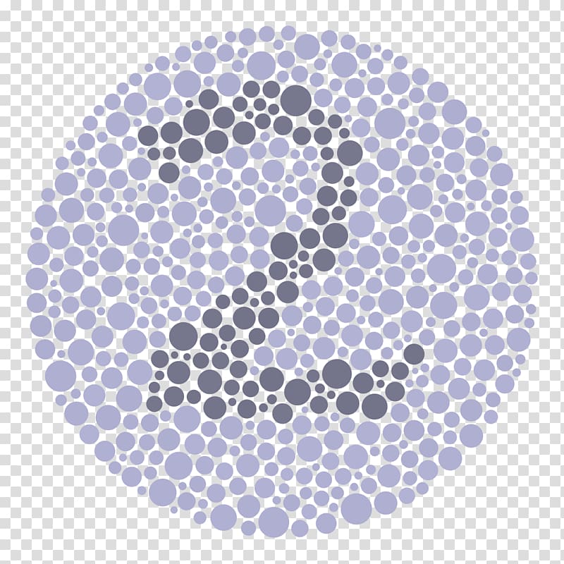 Ishihara test Color blindness Protanopia deuteranopia Visual perception, Ishihara's Tests For Colour Deficiency transparent background PNG clipart