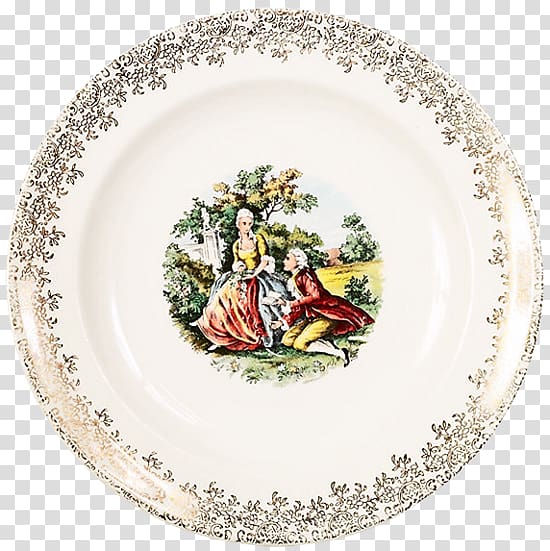 Plate Portmeirion Porcelain Saucer Meissen, Plate transparent background PNG clipart