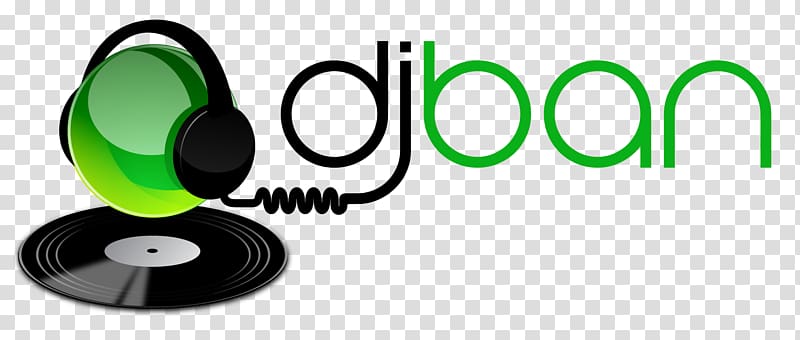 DJ Ban logo, Disc jockey Remix Music, DJ transparent background PNG clipart