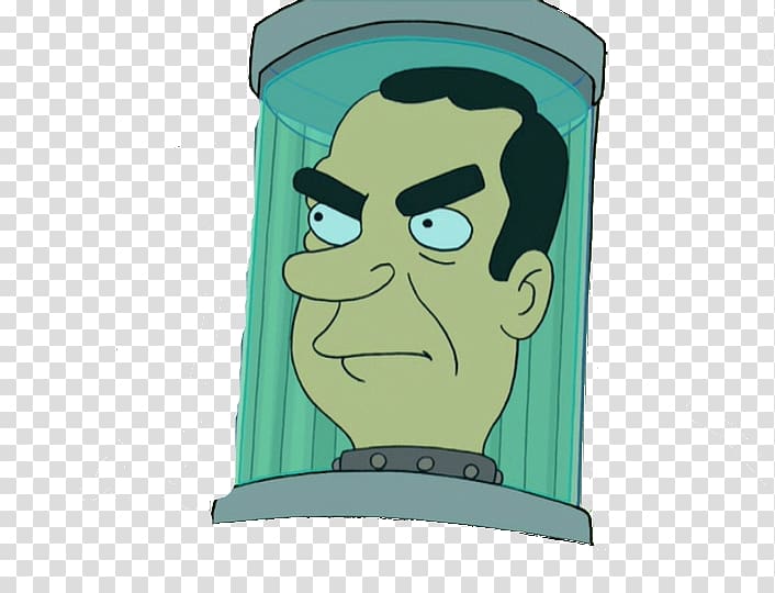 Richard Nixon Futurama Bender Philip J. Fry United States, futurama transparent background PNG clipart