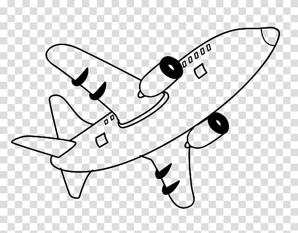 Airplane Drawing Fighter aircraft Flight Painting, avion transparent background PNG clipart