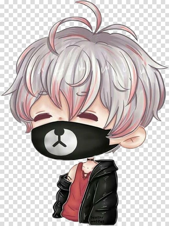 Mystic Messenger Chibi Manga Anime, Chibi transparent background PNG clipart