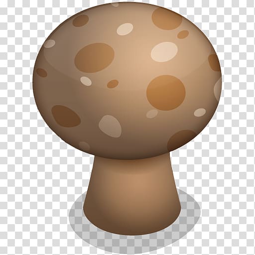 beige and brown mushroom , table sphere, Mushroom transparent background PNG clipart
