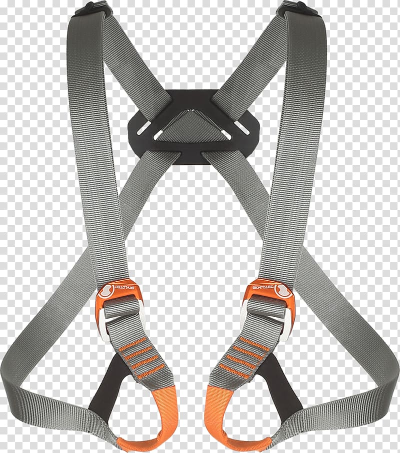 Climbing Harnesses Skylotec Dunit Mini Children Grey/Orange Black Diamond Momentum Harness Rock-climbing equipment, dunit transparent background PNG clipart