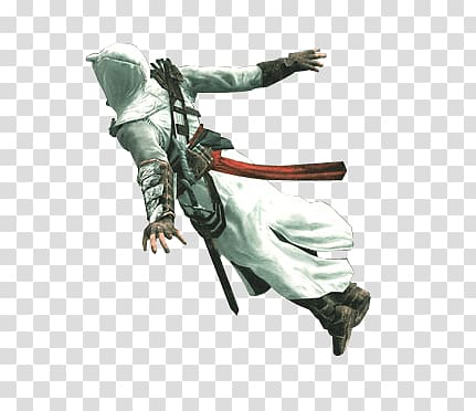 Assassin's Creed levitating illustration, Assassins Creed Flying transparent background PNG clipart