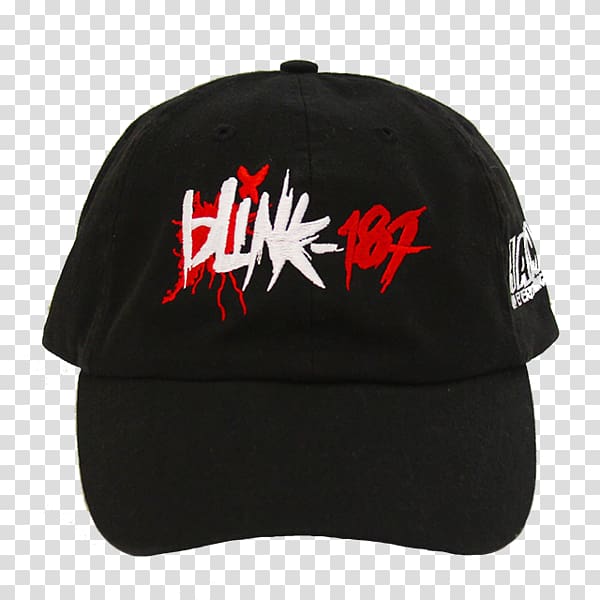 Baseball cap Blink-182 Font, baseball cap transparent background PNG clipart