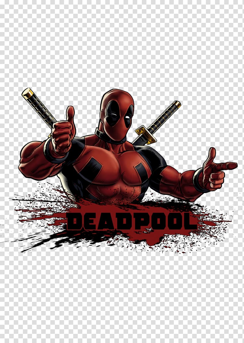 Deadpool Marvel Universe Marvel Comics Superhero Comic book, deadpool transparent background PNG clipart
