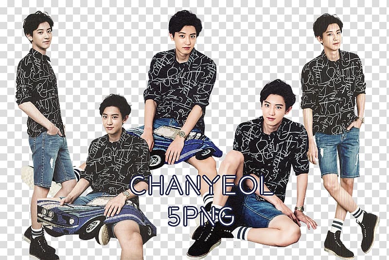 EXO Sing for You Art Chanyeol, others transparent background PNG clipart