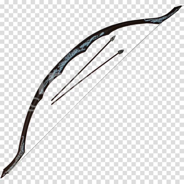 Bow and arrow Compound Bows Archery Hunting, arrow set transparent background PNG clipart