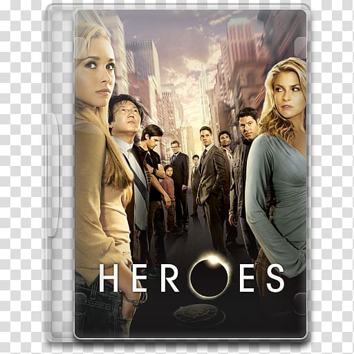Hayden Panettiere Heroes Sylar Claire Bennet Peter Petrelli, tv shows transparent background PNG clipart