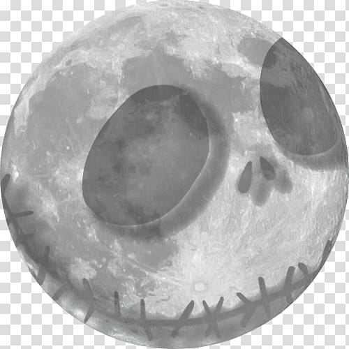 Jack Skellington Full moon Art, moon transparent background PNG clipart