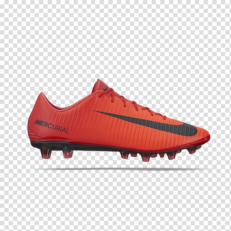 Football boot Nike Mercurial Vapor Shoe Cleat, with a fire football transparent background PNG clipart